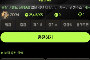 개구리 먹튀